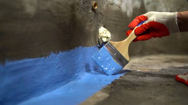 Commercial Waterproofing project at a Goodlettsville, TN business property by SJ Waterproofing Pros